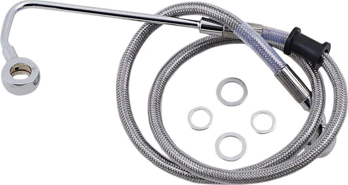 Drag Specialties Stainless Steel Brake Line Kit With Abs