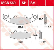 Trw All Round Sintered Metal Brake Pads