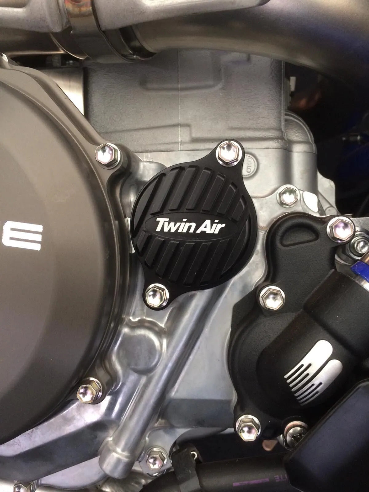 Twin Air Oil Filter Cap Aluminum Black Anodized