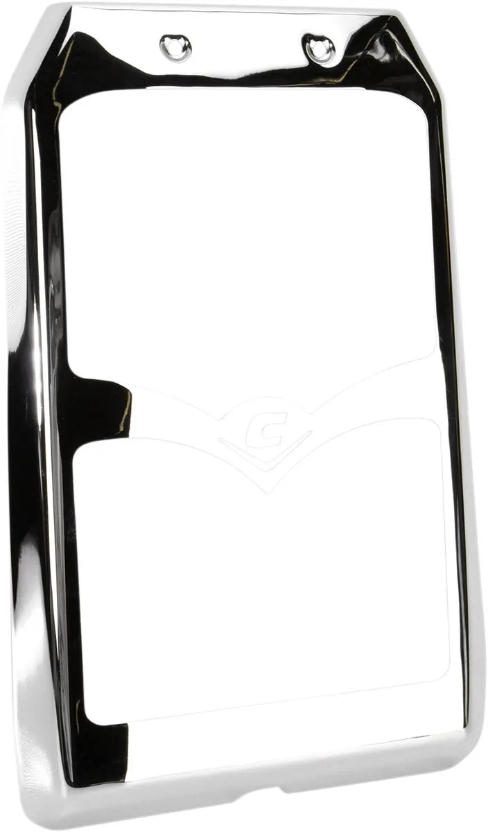 Cobra Radiator Cover For Motorcycles - Chrome Steel