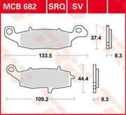 Trw Sv Series Sintered Brake Pads