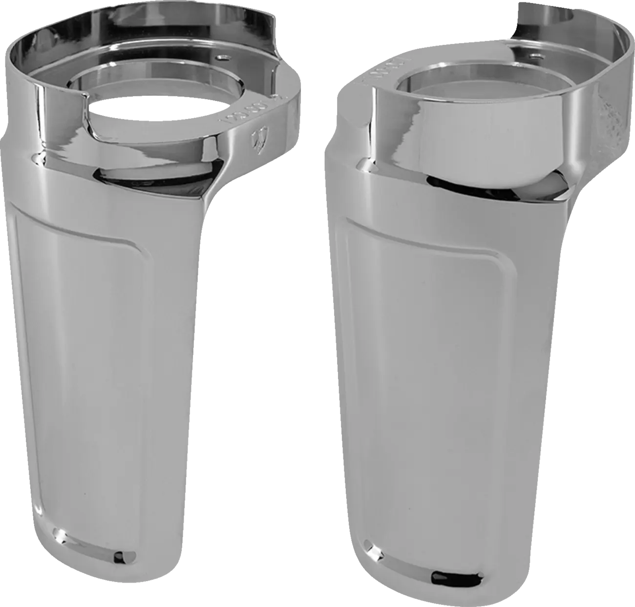 Arlen Ness Method Performance Bagger Fork Guards - Chrome