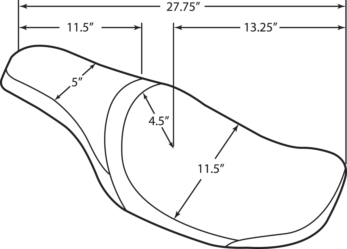 Drag Specialties Predator Seat