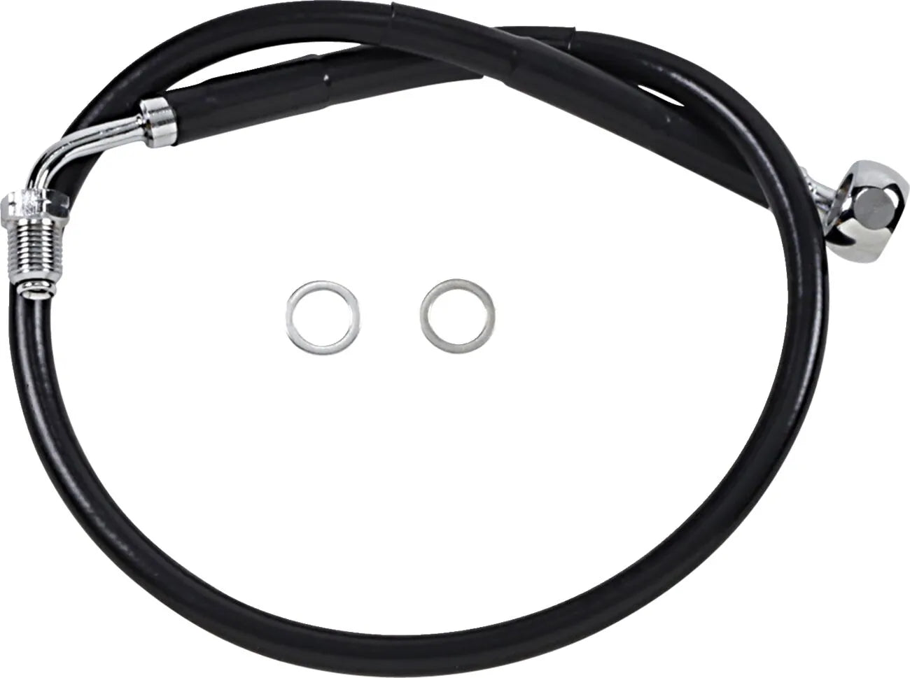 Drag Specialties Stainless Steel Brake Line Kit - Abs