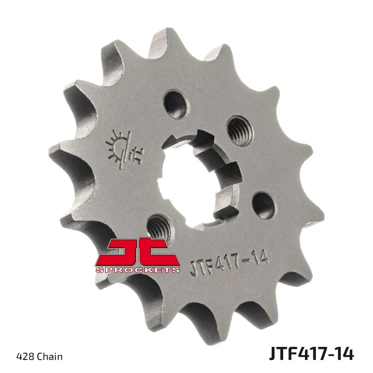 Jt Sprockets Front Sprocket - 428 Chain, 14 Tooth