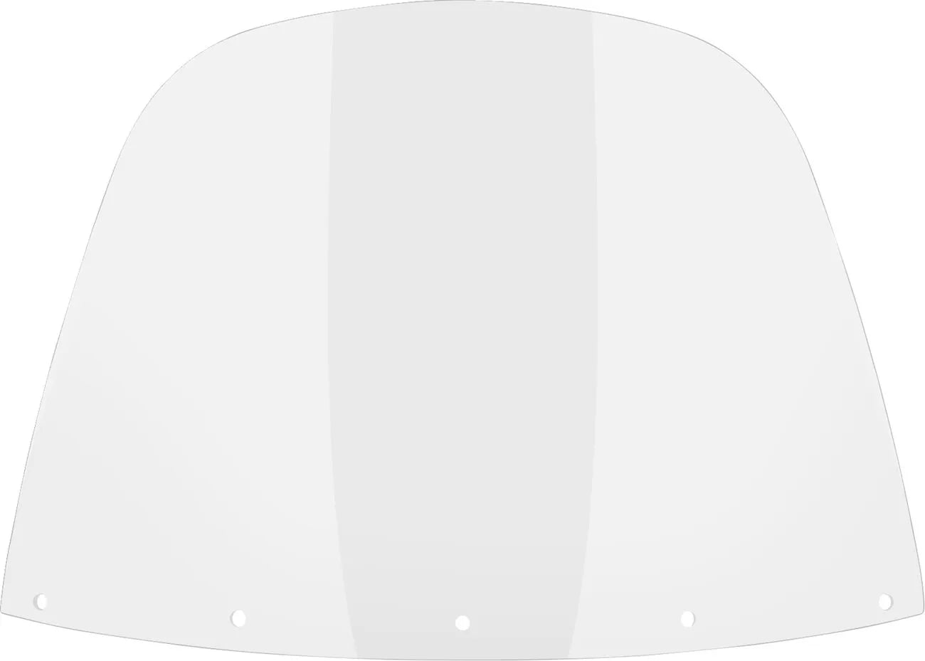 Memphis Shades Replacement Windshield - Clear Lucite