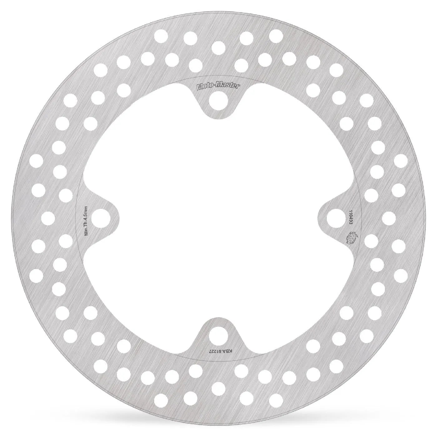 Moto-master Halo Series Rear Brake Rotor - Stainless Steel