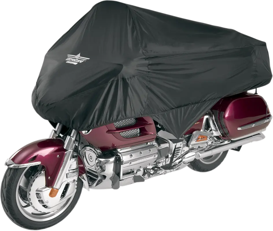 Ultragard Classic Half Motorcycle Cover - Black Polyester