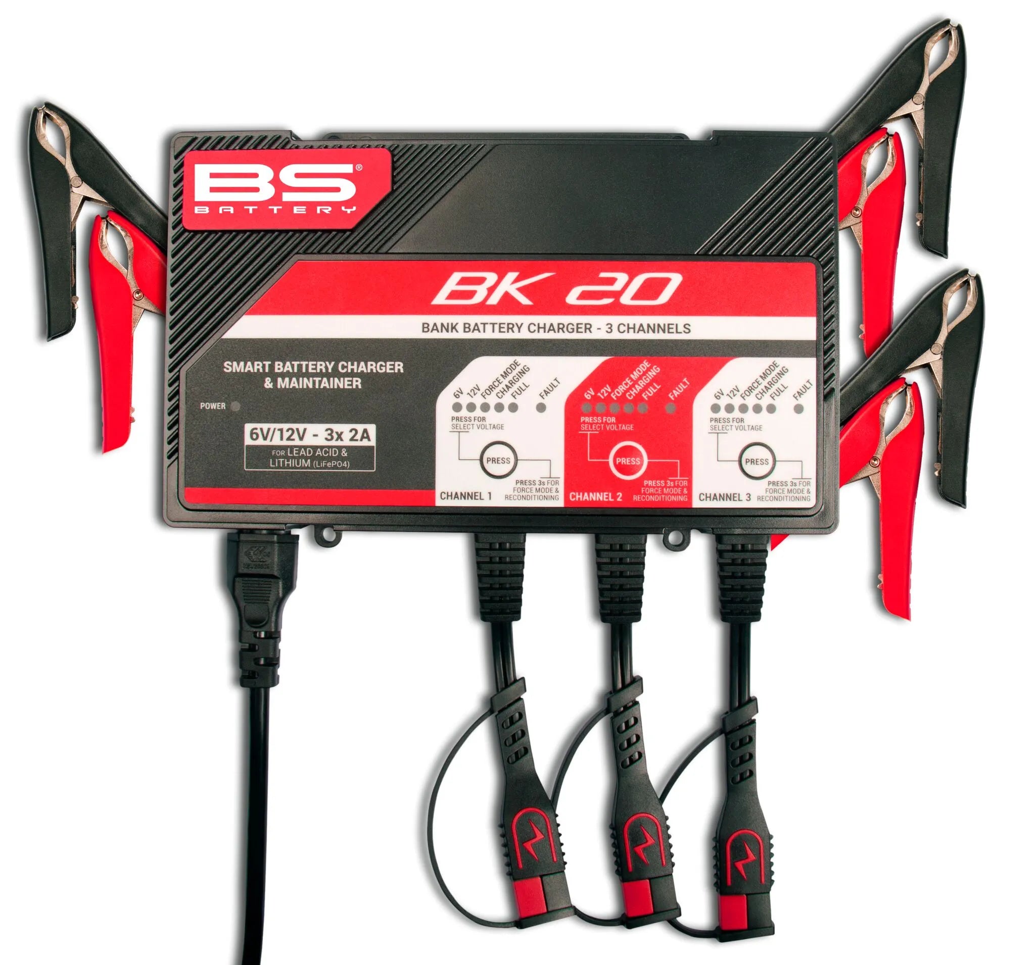 Bs Battery Smart Bank Charger With Reconditioning