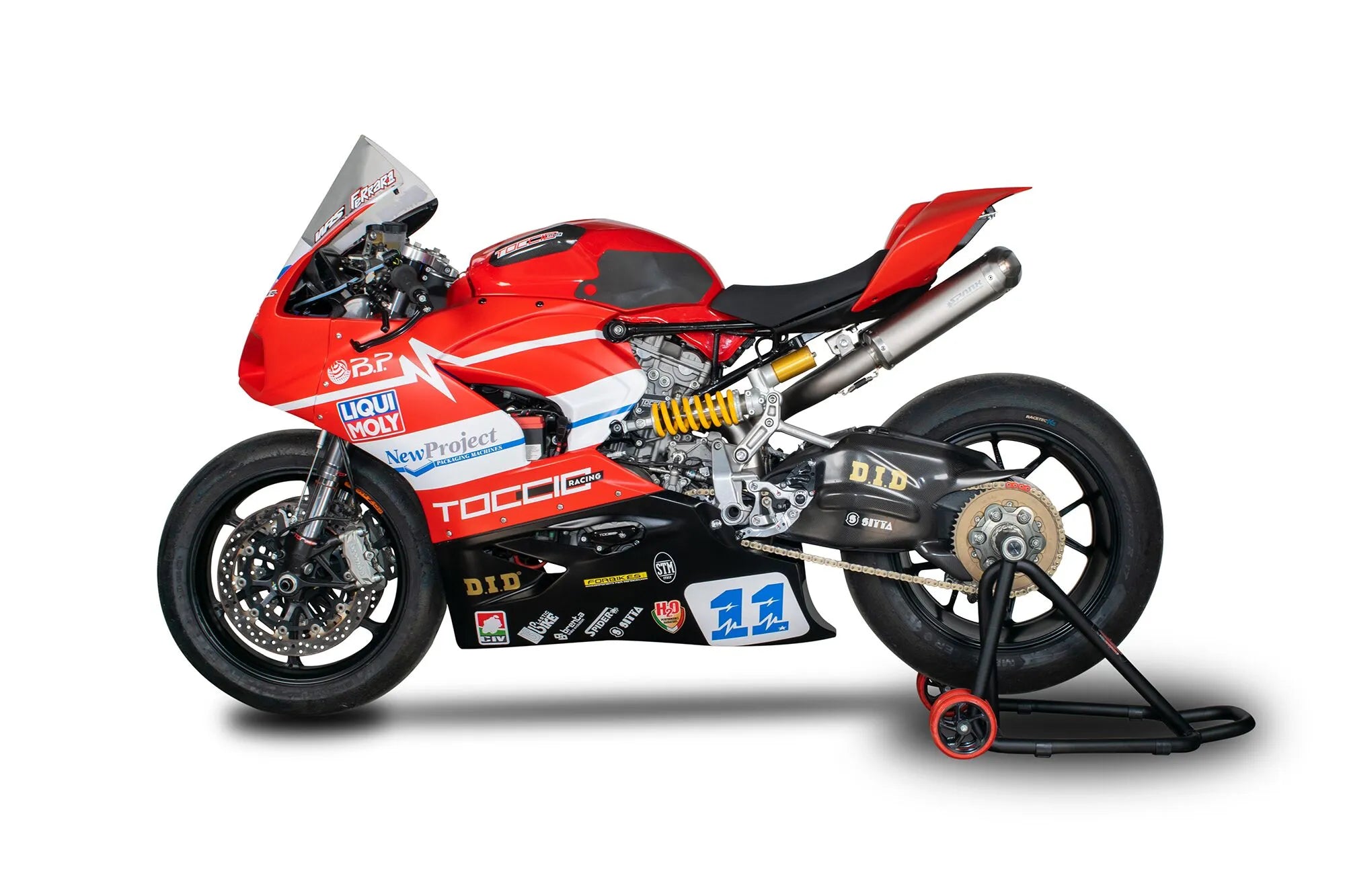 Spark Rectangular Full Titanium Exhaust System