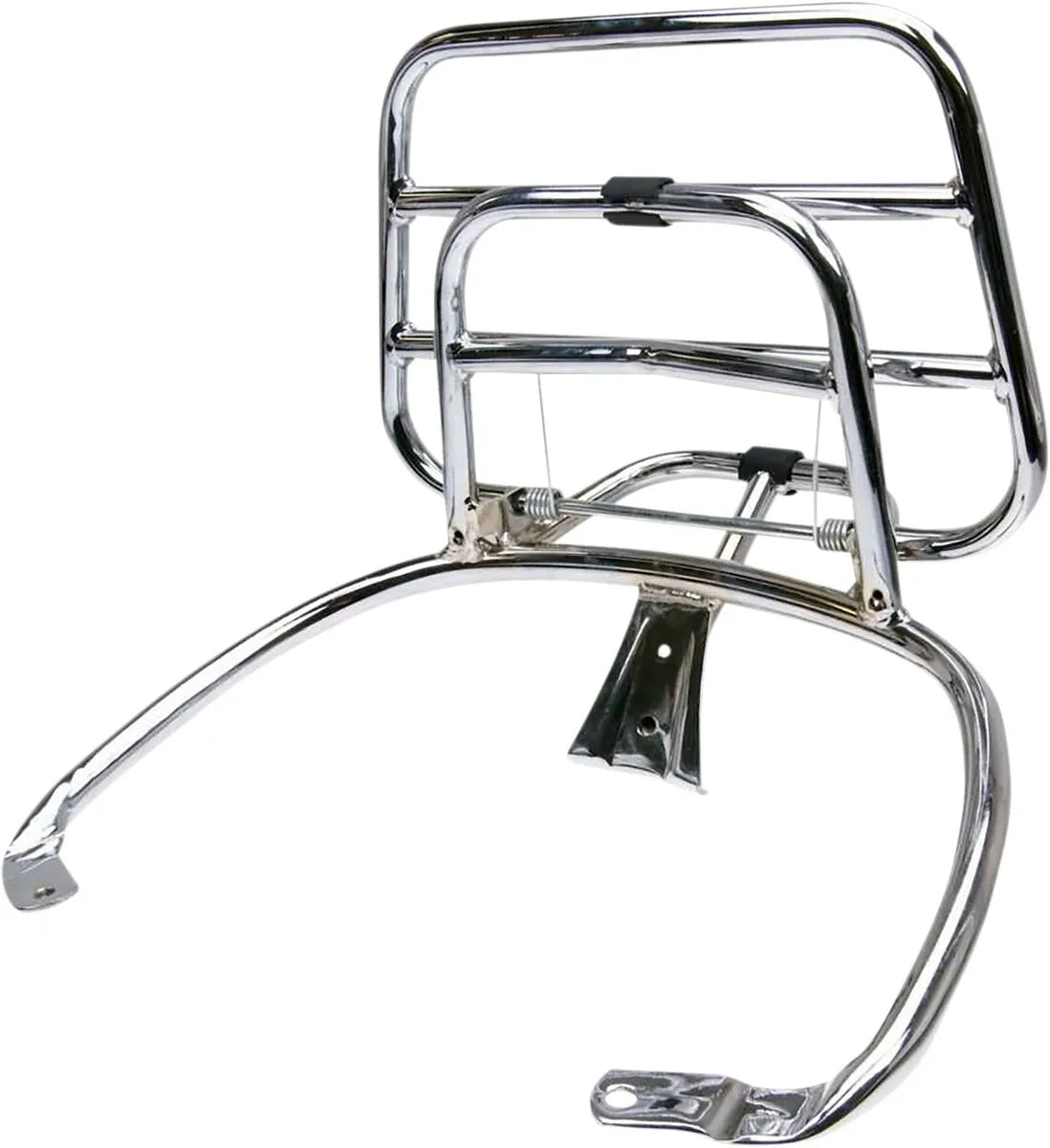 101 Octane Rear Folding Luggage Rack (Chrome)