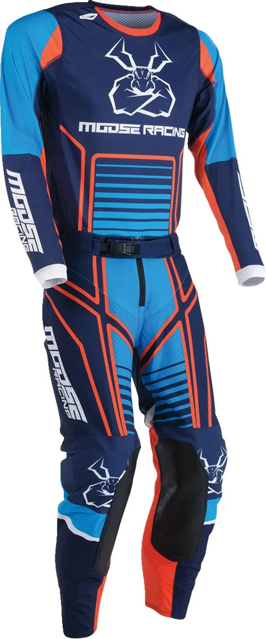 Moose Offroad Agroid Jersey - Blue/Orange
