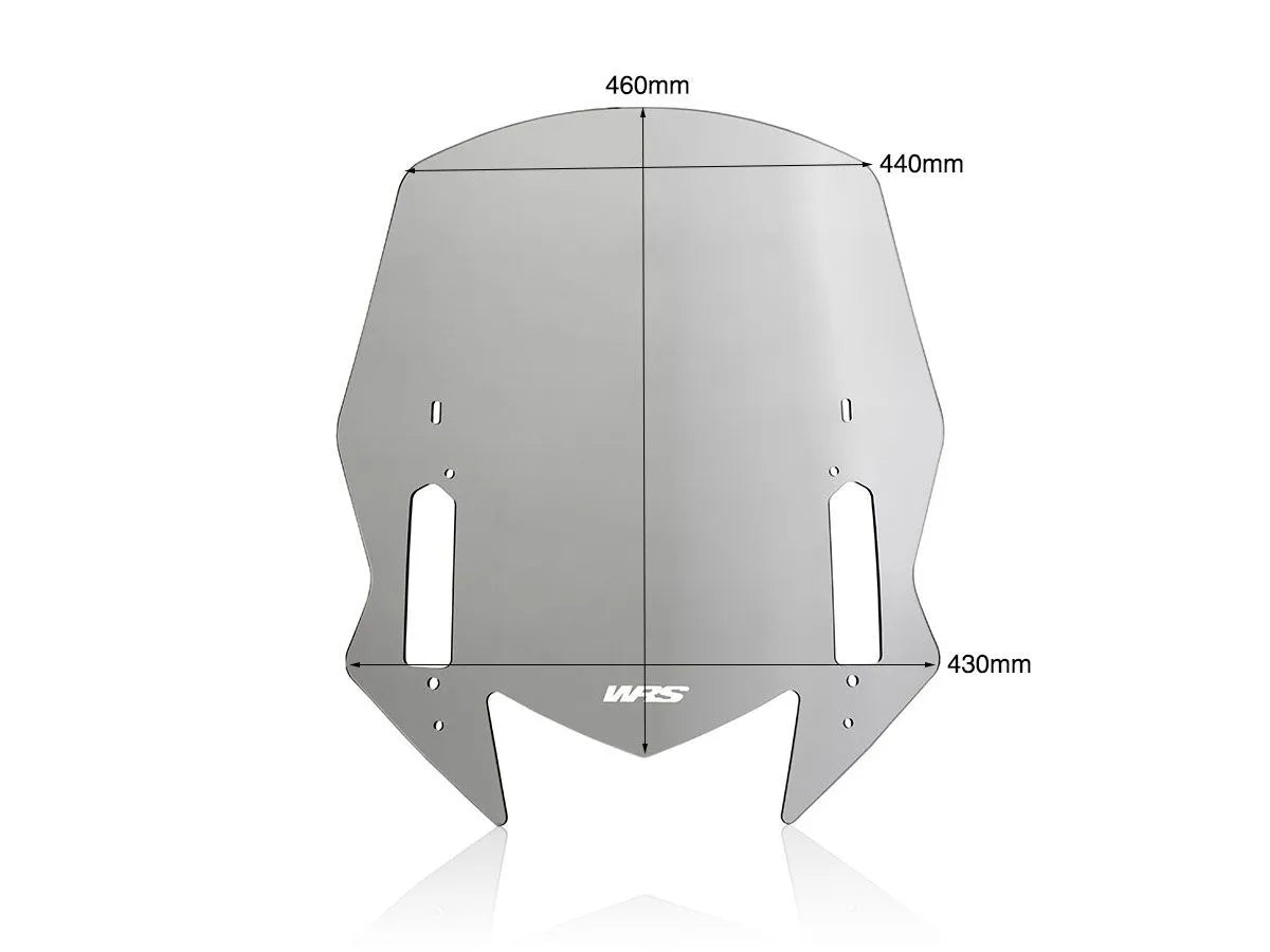 Wrs Scooter Windscreen - Forbedret kørekomfort