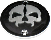 Drag Specialties Split Skull Points Cover - Black