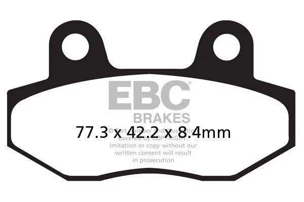 Ebc Fa Series Organic Brake Pads