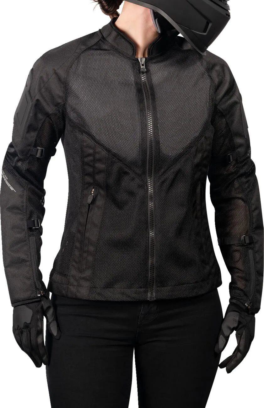 Icon Women's Mesh Af Jacket Foreet Sport - Black