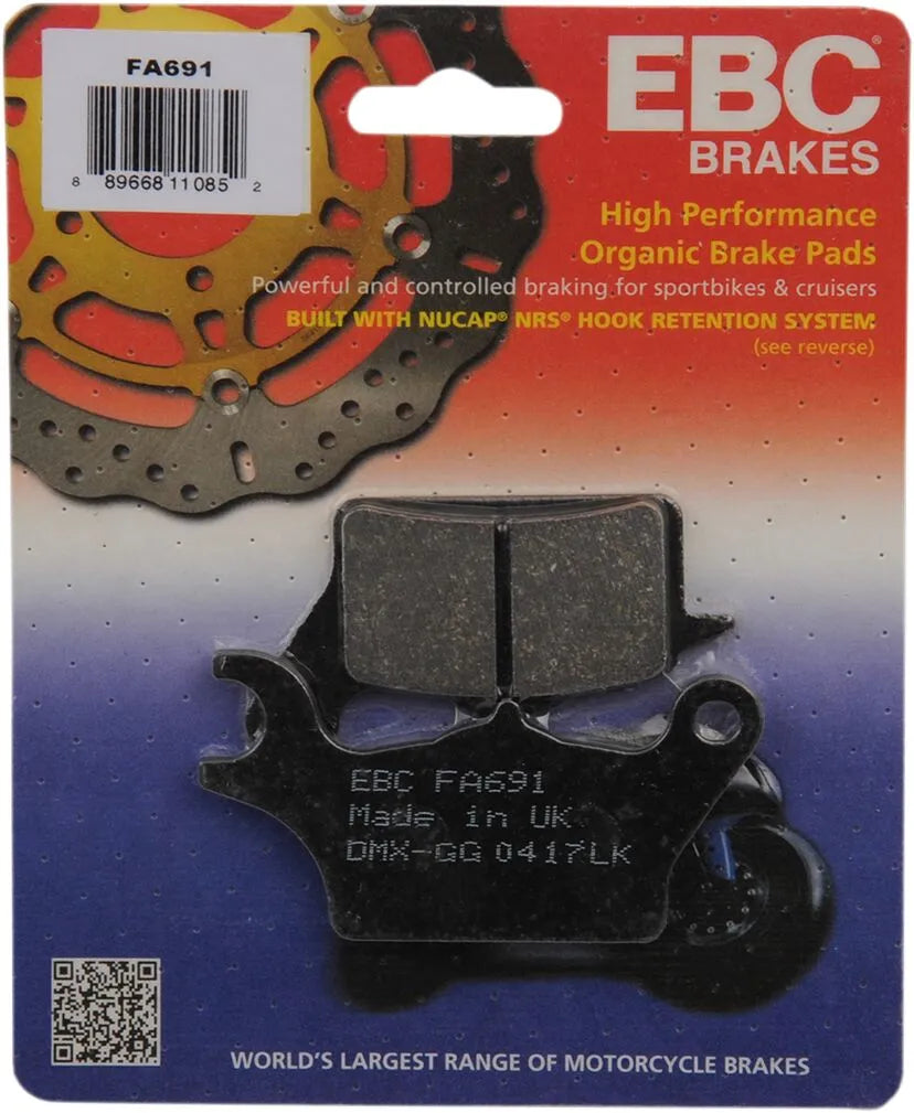 Ebc Organic Base Fa Brake Pads
