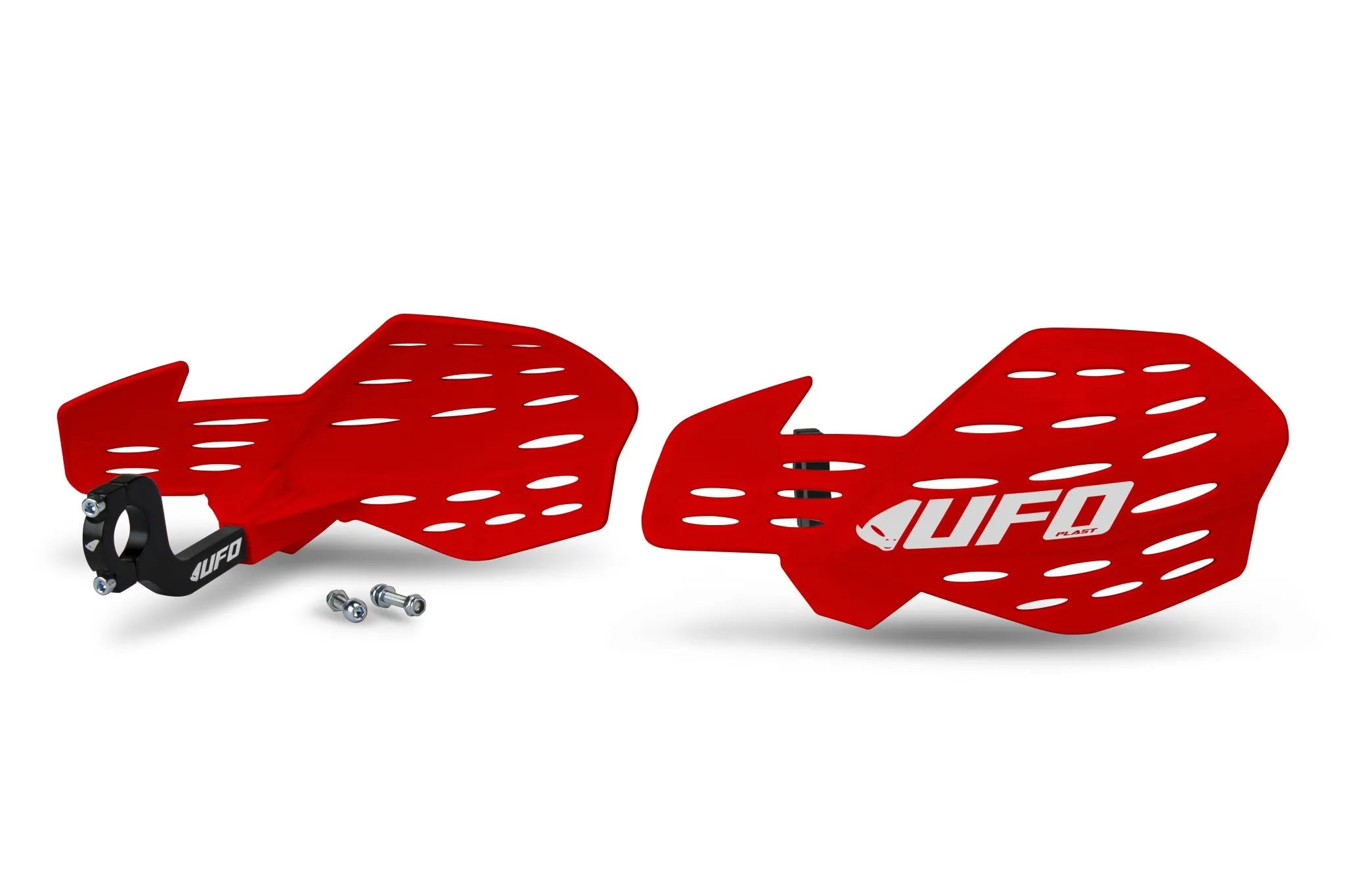 Ufo Guardian 2 Motocross Universal Handguard - Red