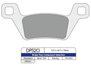 Dp Brakes Standard sintret metalbremseklodser