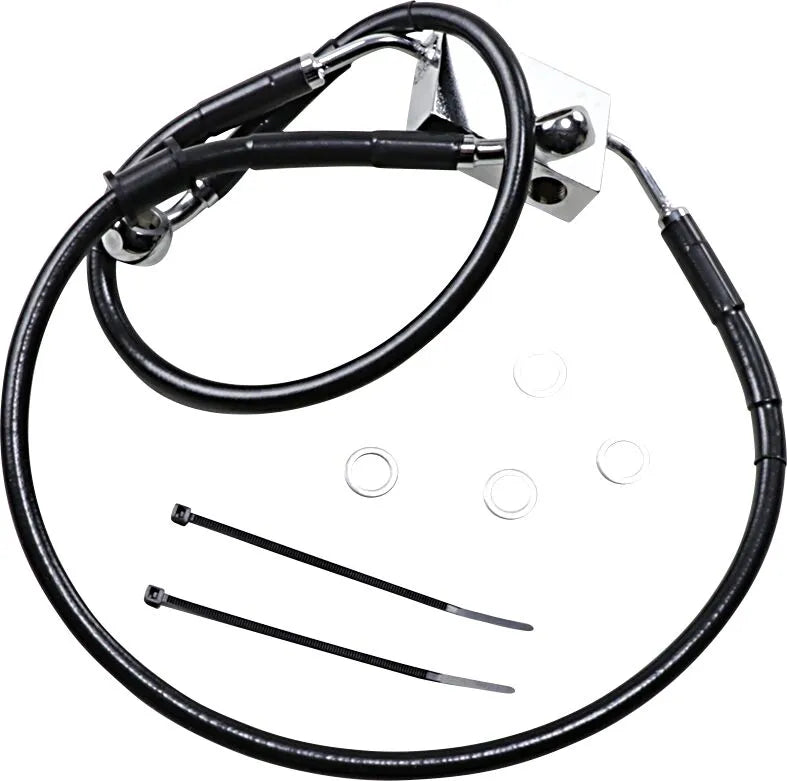 Drag Specialties Extended Length Brake Line For Abs