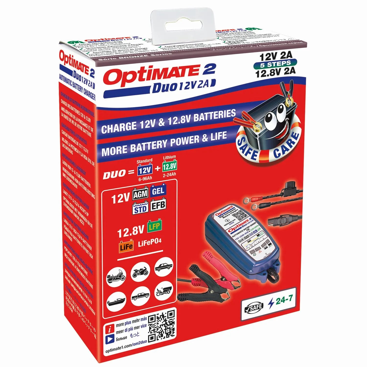 Tecmate Optimate 2 Duo Battery Charger
