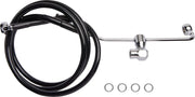 Drag Specialties Rear Brake Line For Non-abs Systems