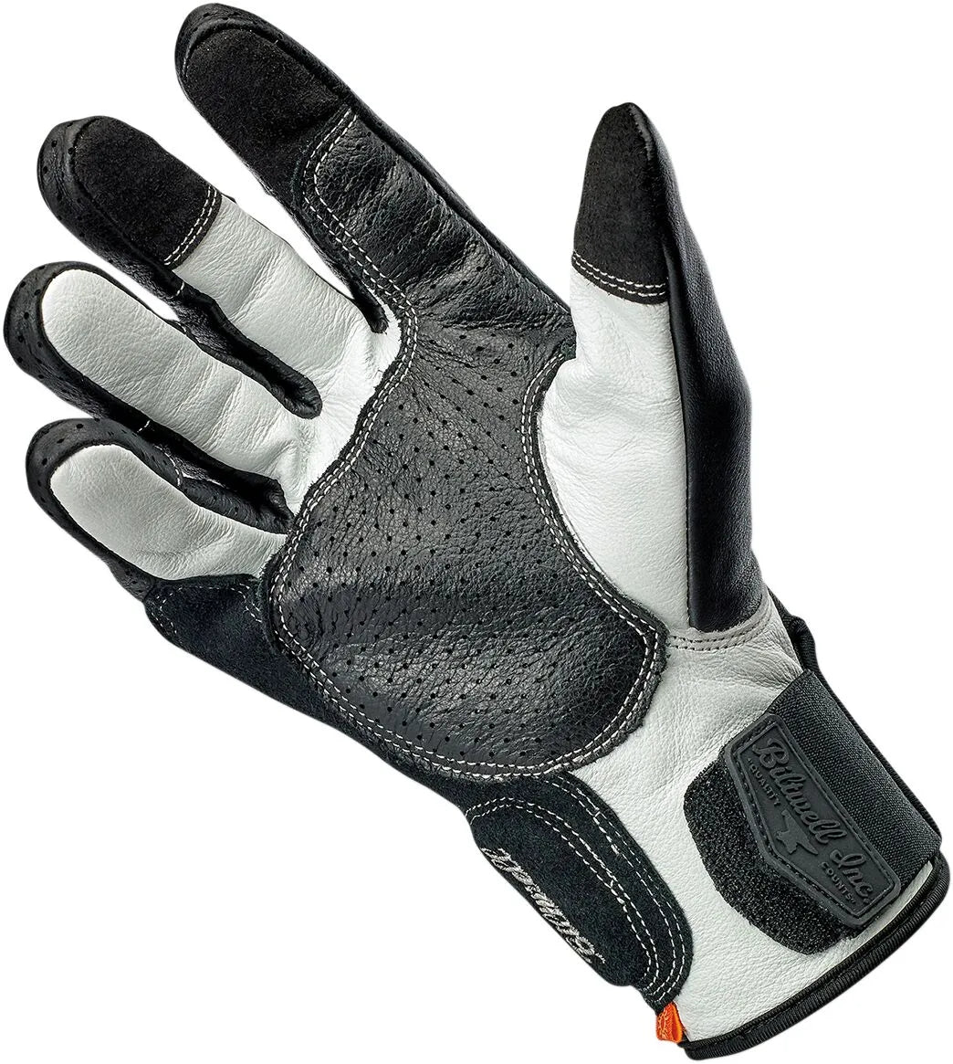 Biltwell Borrego Gloves - Black/Light Gray