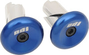 Odi Aluminum Handlebar End Plug - Blue