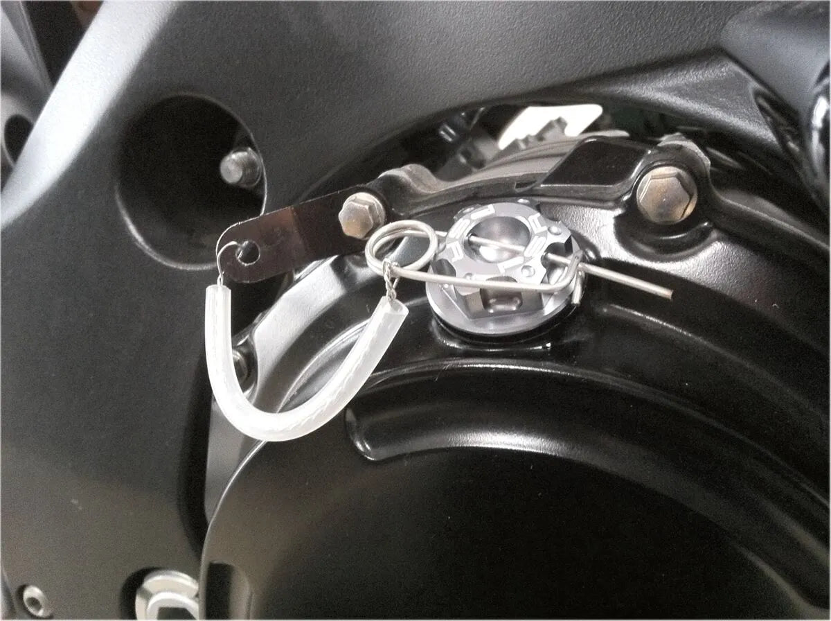 Psr Silver Anodized Aluminum Oil Filler Cap Kit