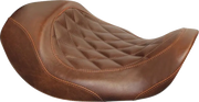 Mustang Wide Tripper Seat - Brown Diamond