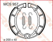 Trw Brake Shoes - Organic Compound, 200mm Diameter