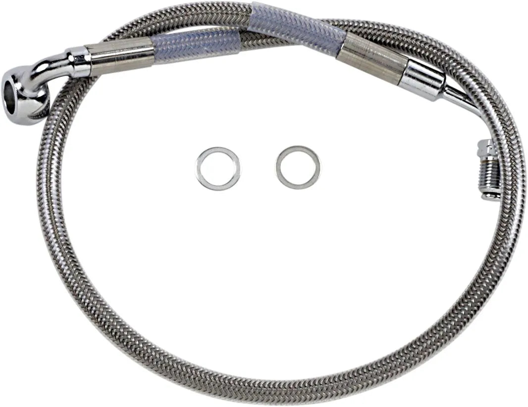 Drag Specialties Stainless Steel Brake Line Kit With Abs