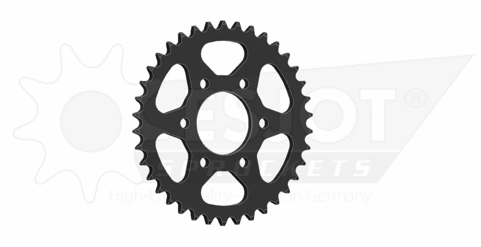 Esjot 525 Rear Sprocket - High-quality Steel
