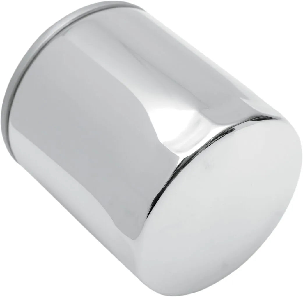 Drag Specialties Magnetic Ring Oil Filter Chrome