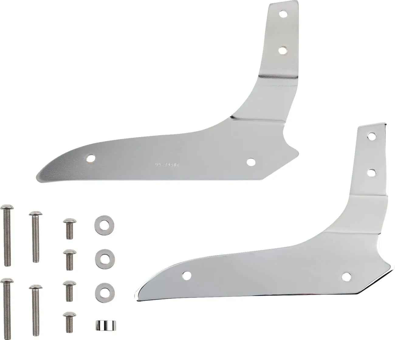 Cobra Square Sissy Bar Kit - Chrome Steel