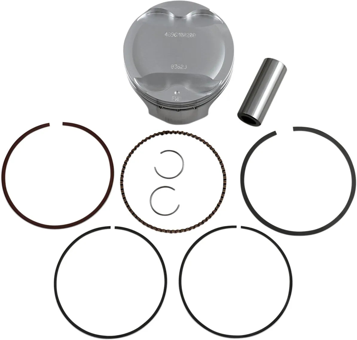 Wiseco Forged Piston Kit - 697cc 4-stroke