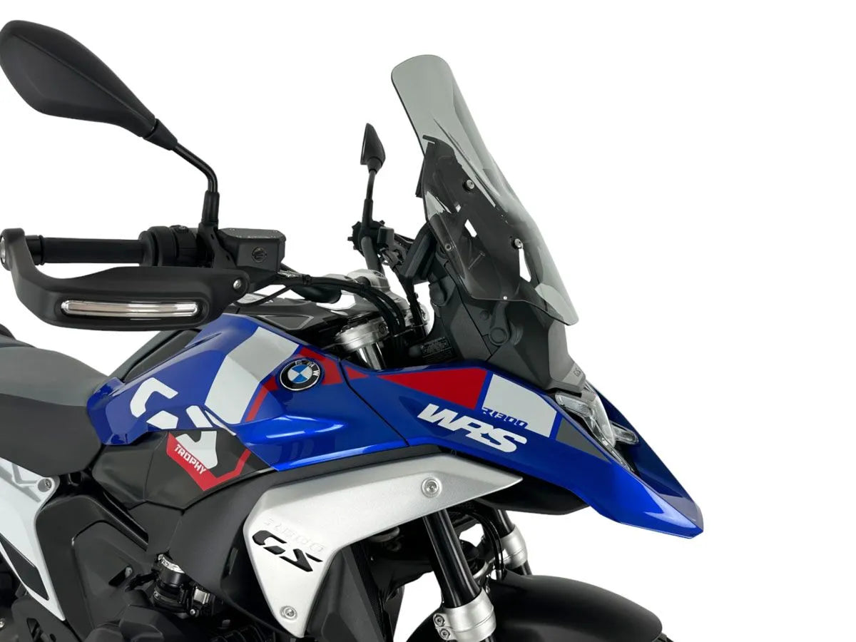 Wrs Windshield - Smoke Motorcycle Windscreen