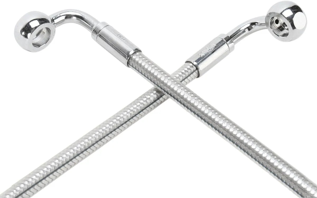 Magnum Shielding Front Lower Brake Line Kit - Non-abs