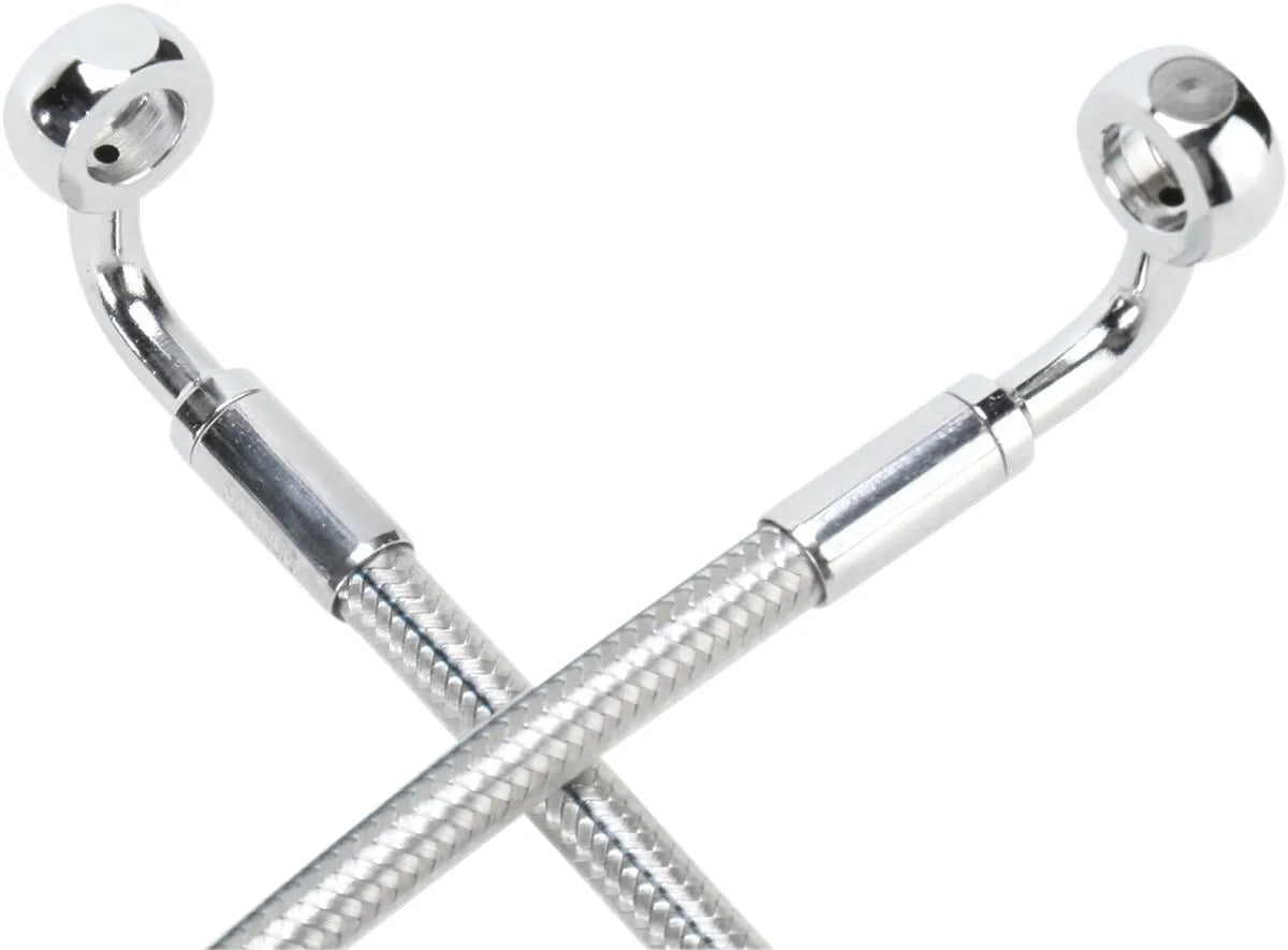 Magnum Shielding Braided Brake Line For Non-abs Models