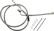 Drag Specialties Rear Brake Line For Abs Systems