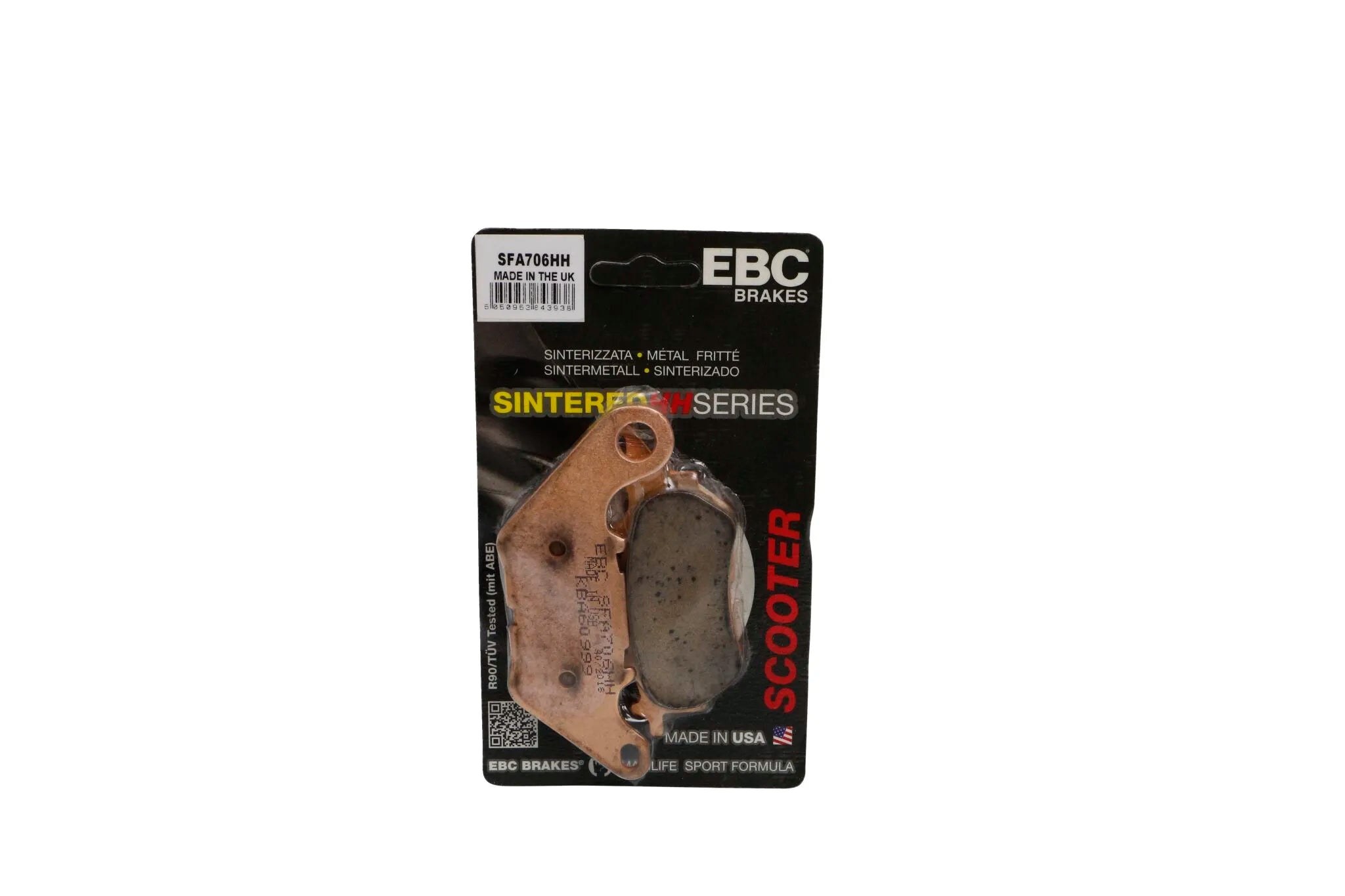Ebc Sfa-hh Series Sintered Brake Pads For Scooters