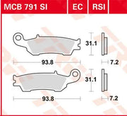 Trw Si Series Sintered Off-road Brake Pads