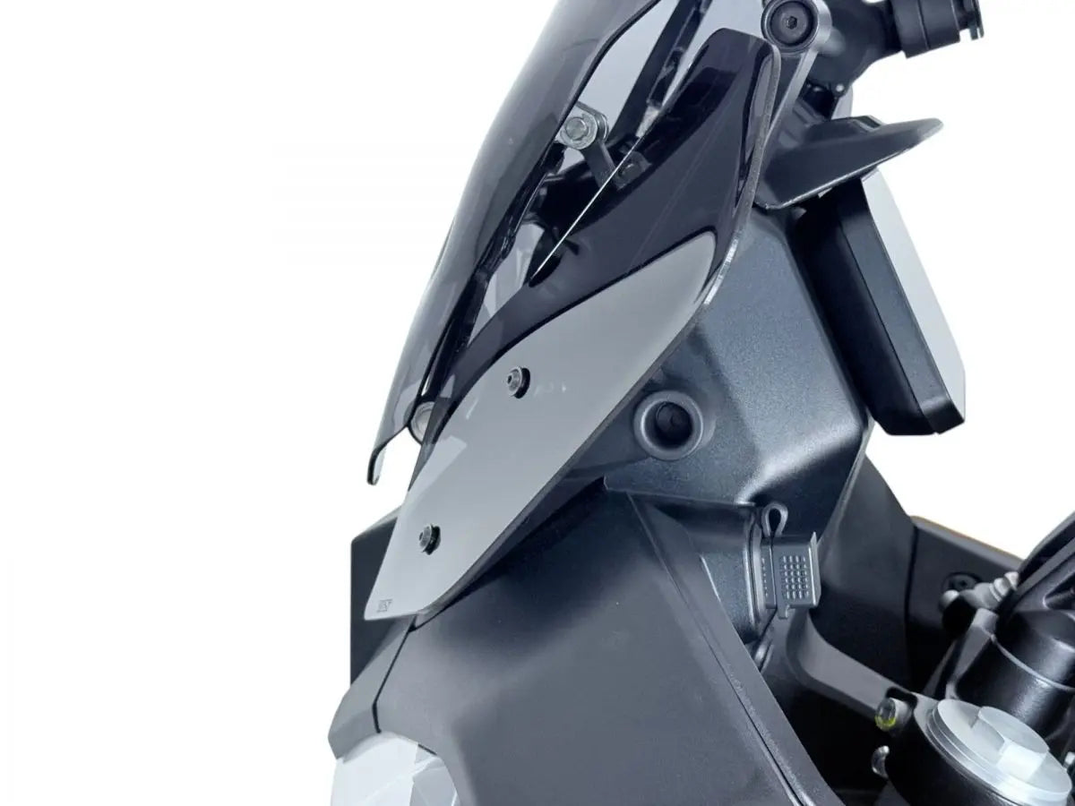 Wrs Side Deflectors Moto Guzzi Stelvio - Dark Smoke