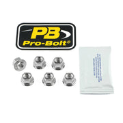Pro Bolt Stainless Steel Sprocket Nuts - 5 Pack