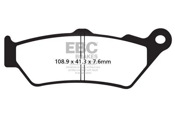 Ebc Sfa-hh Series Sintered Brake Pads For Scooters