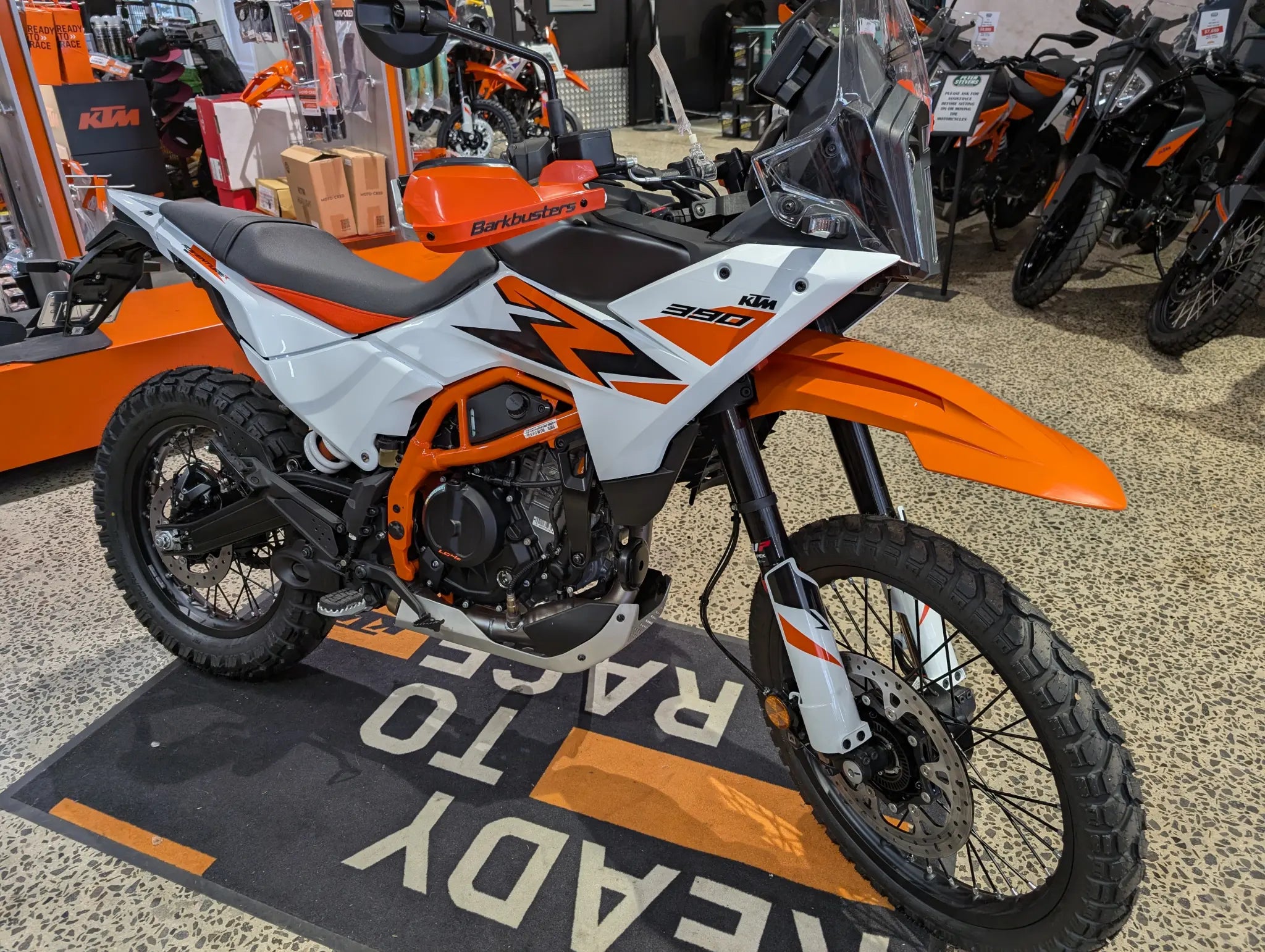 Barkbusters Handguard Hardware Kit - Aluminum, Silver