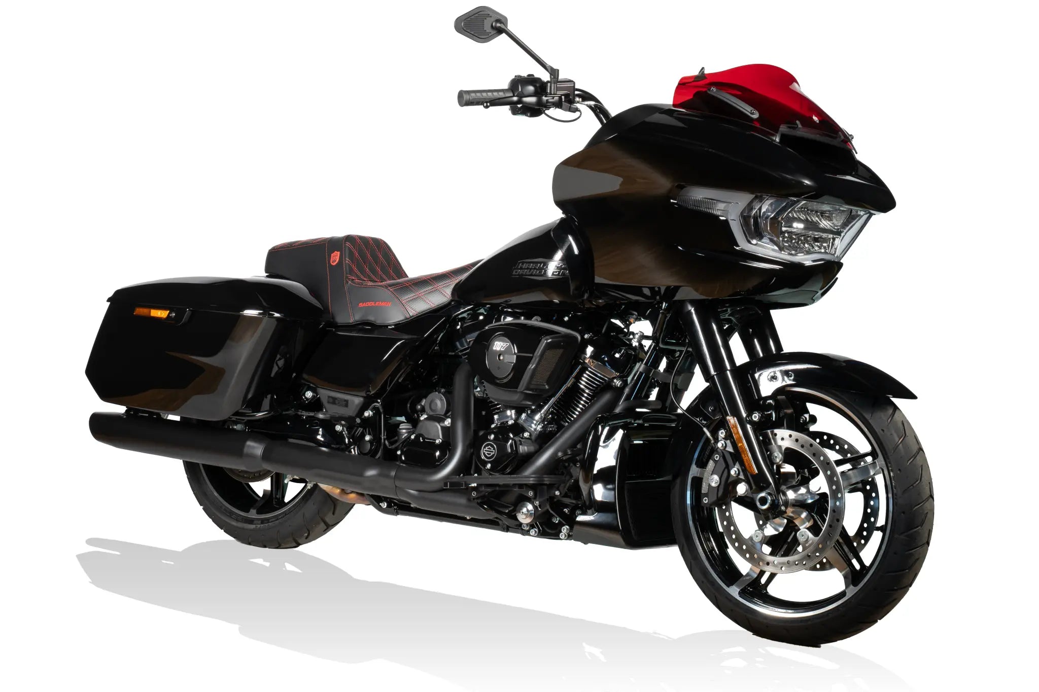 Drag Specialties Adjustable Mirror - 18cm Stem, Black