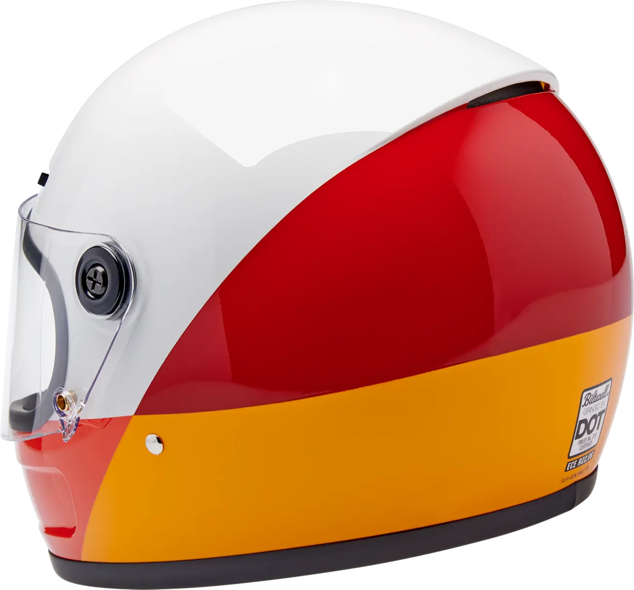 Biltwell Gringo Sv Helmet Full Face - Intersection Warm