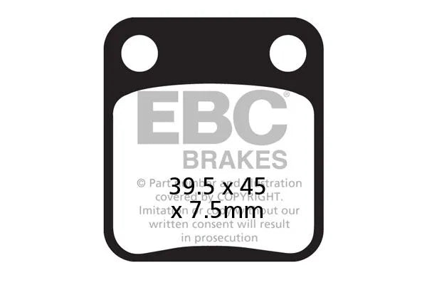 Ebc Sfac Carbon Scooter Brake Pads