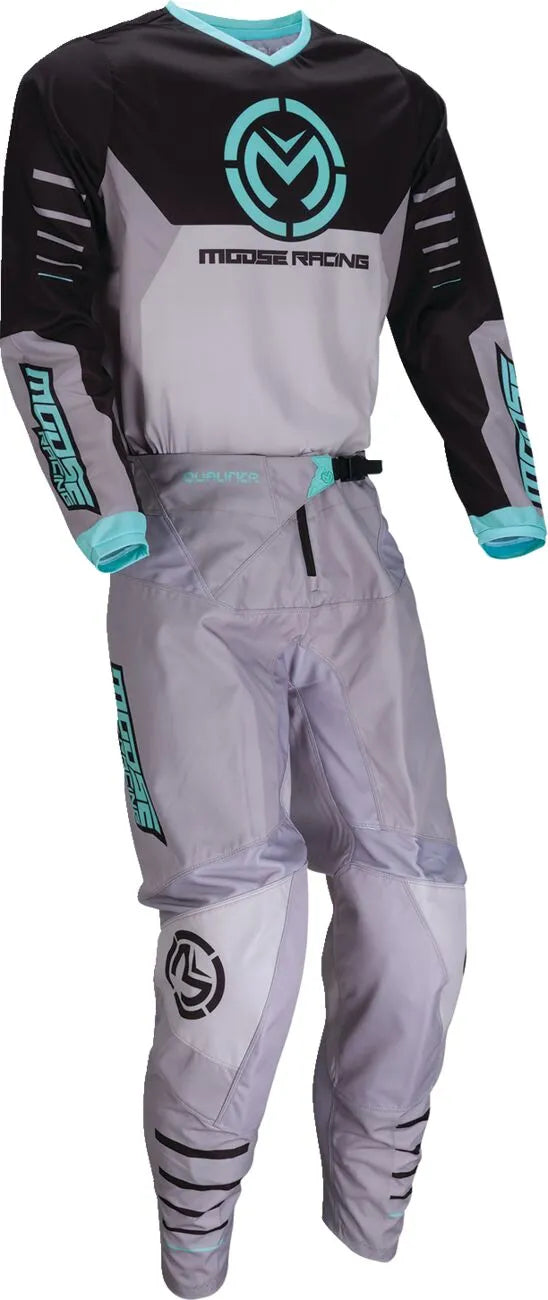 Moose Offroad Qualifier® Pants - Black/Gray/Teal